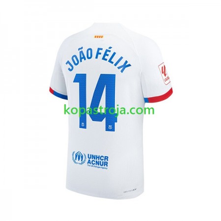 Billiga Fotbollströjor FC Barcelona Joao Felix 14 Borta tröja 2023/24 Kortärmad